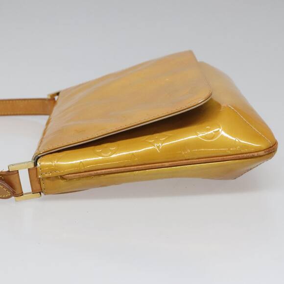 LOUIS VUITTON Monogram Vernis Thompson Street Bag Beige M91301 - Picture 5 of 12